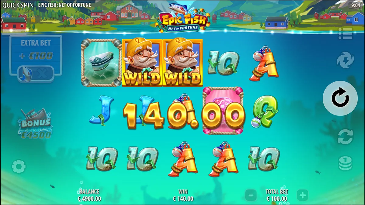 Epic Fish Net of Fortune Win