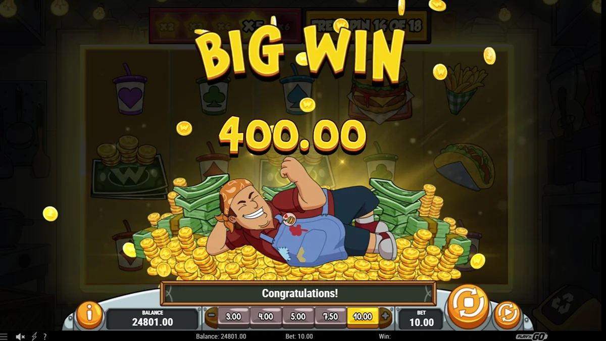 Fat Frankies Slot Big Win