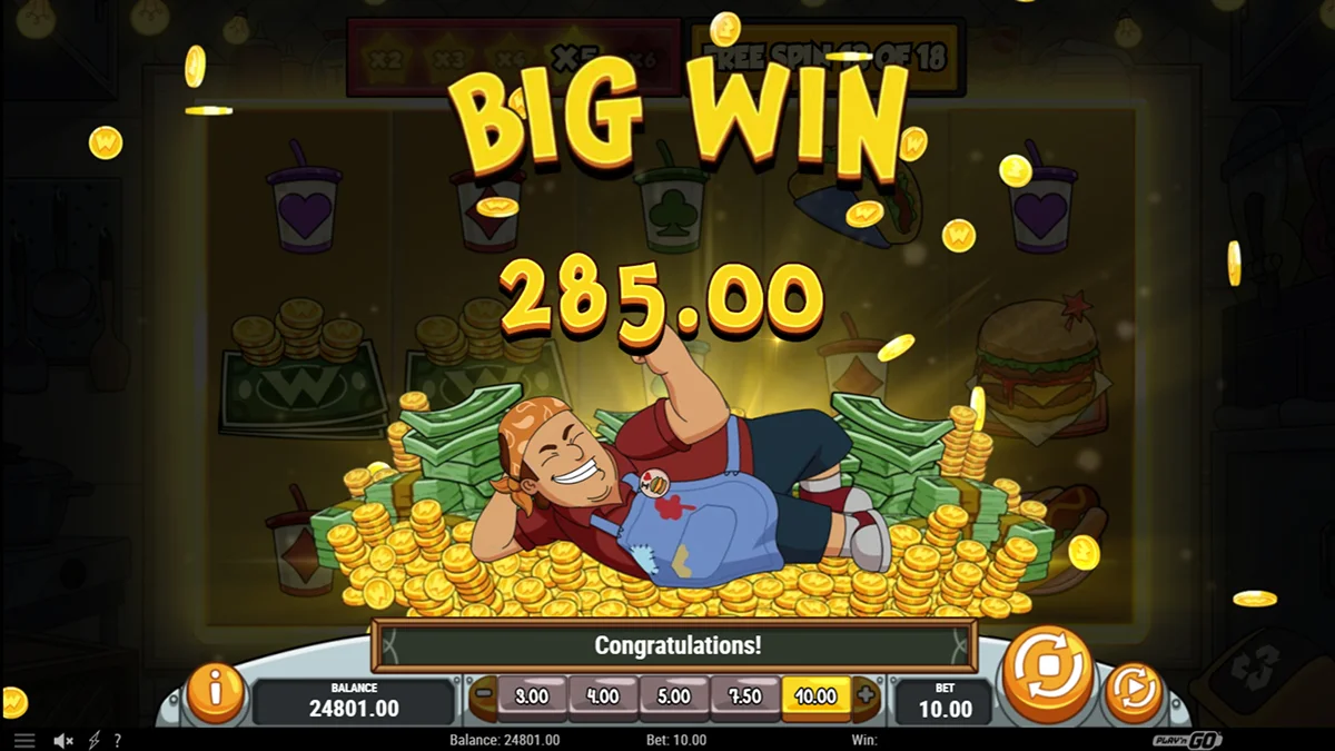 Fat Frankies Slot Big Win