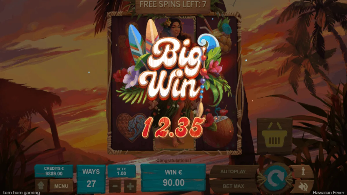 Hawaiian Fever Big Win