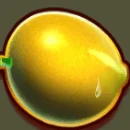 Hot Fruits on Fire Lemon Symbol