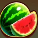Hot Fruits on Fire Watermelon Symbol