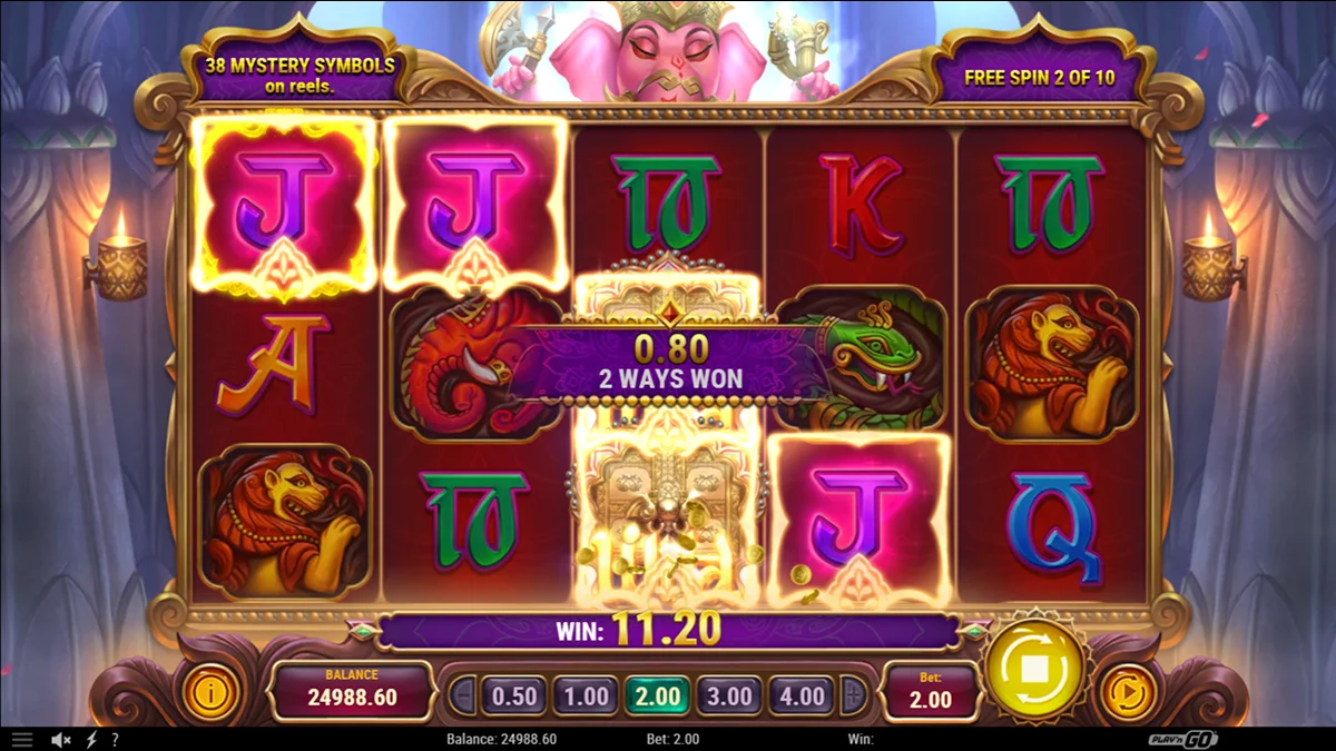 Idol of Fortune Slot Free Spins Gameplay