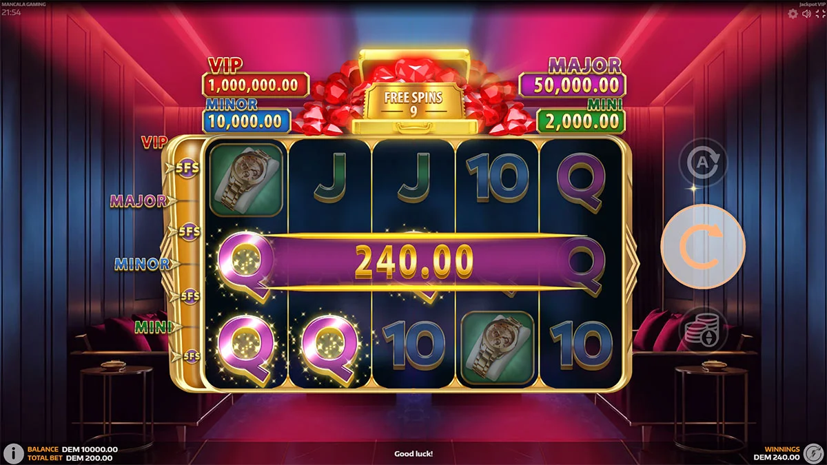 Jackpot VIP Win