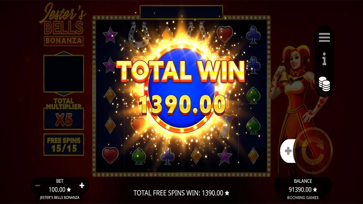 Jester’s Bells Bonanza Total