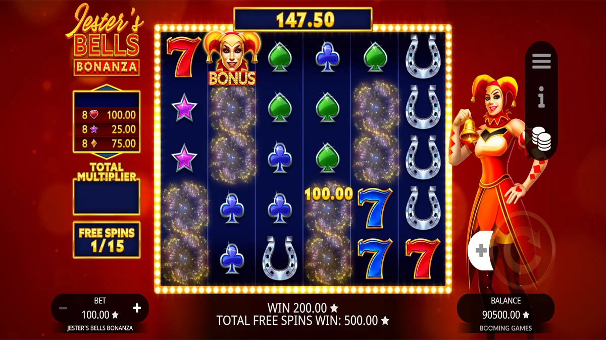 Jester’s Bells Bonanza Win