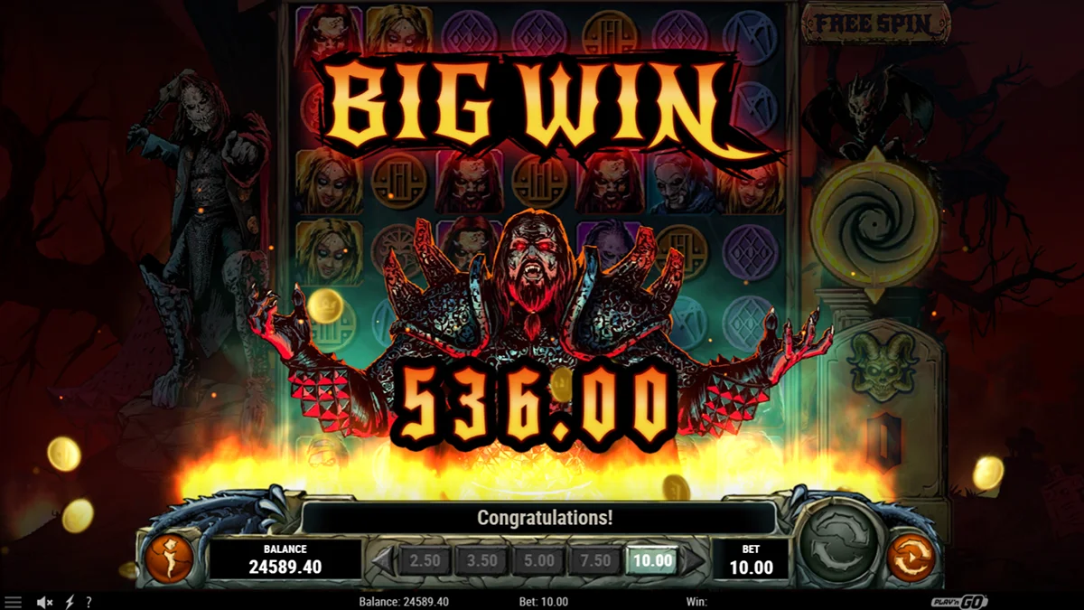 Lordi Reel Monsters Slot Big Win