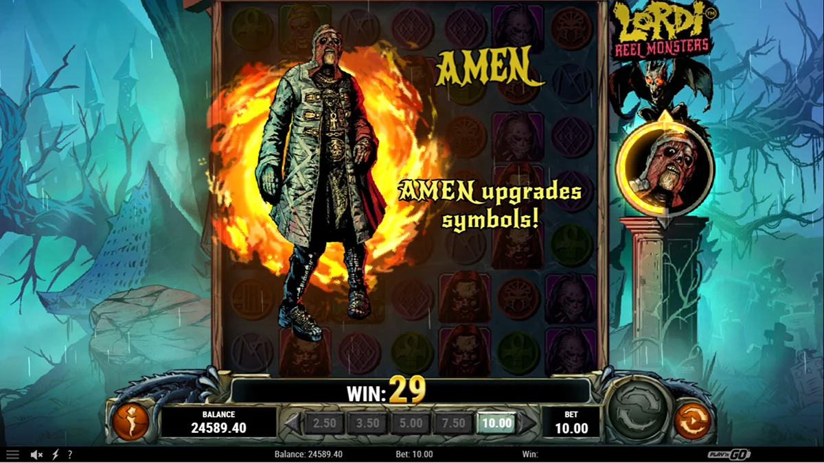 Lordi Reel Monsters Slot Bonus Feature