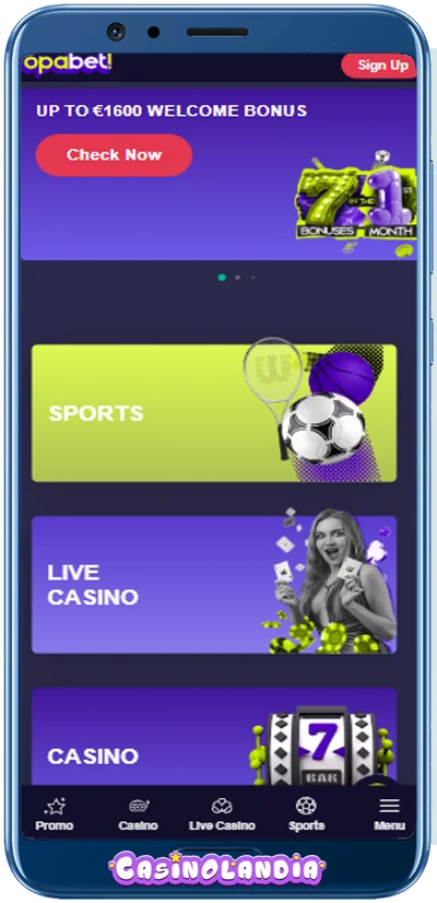 Opabet! Casino Mobile App