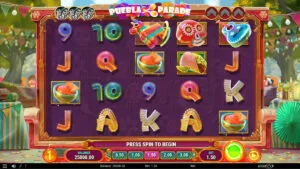 Puebla Parade Slot Base Gameplay