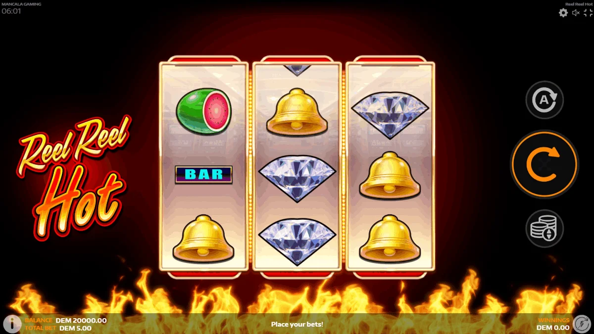 Reel Reel Hot Base Play