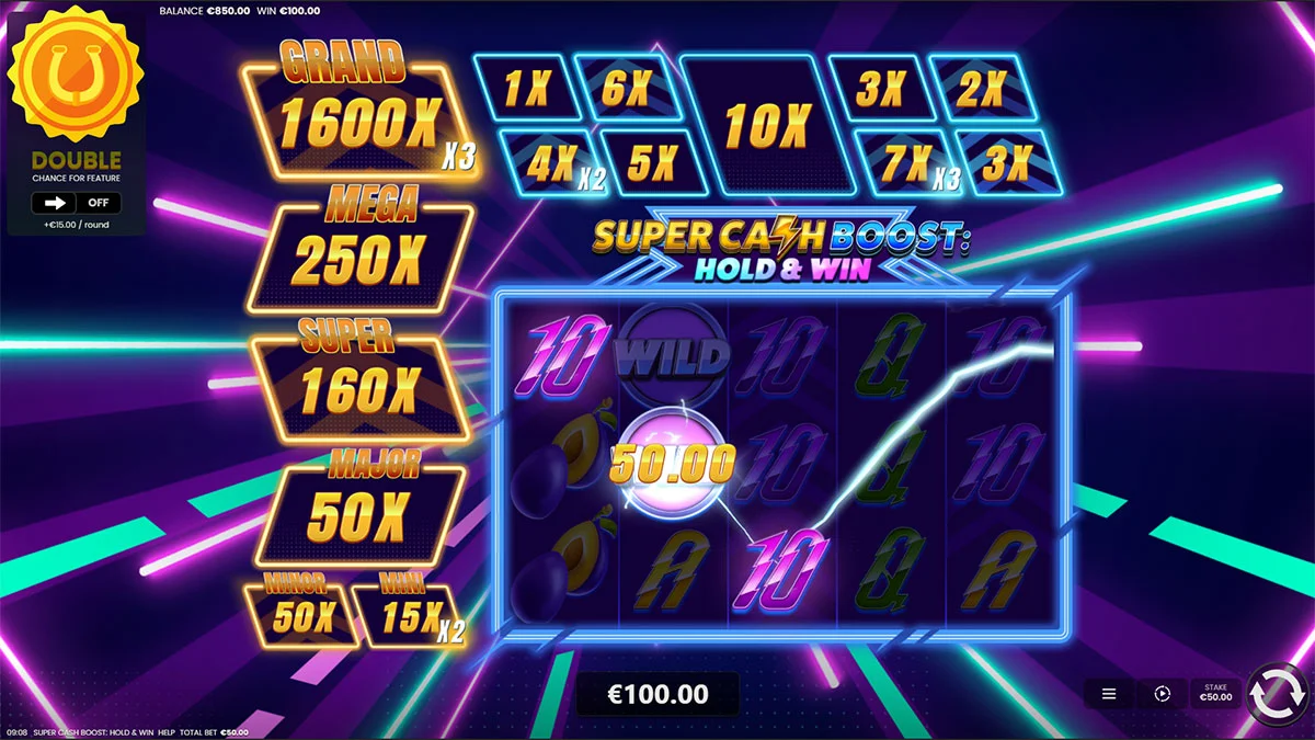 Super Cash Boost Hold & Win Win