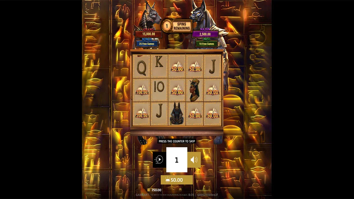 The Way of the Dead BonusRound