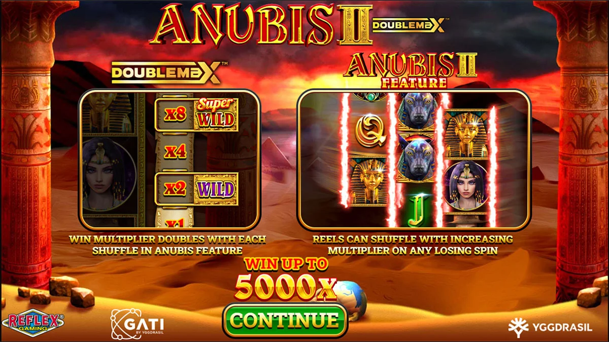 Anubis 2 DoubleMax Homescreen