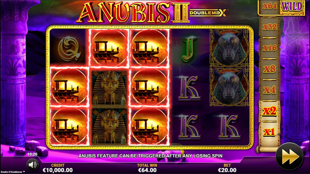 Anubis 2 DoubleMax Win