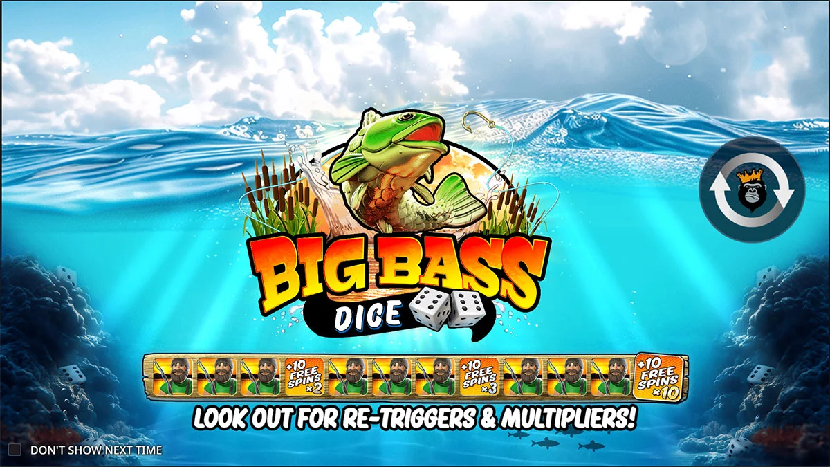 Big Bass Dice Homescreen