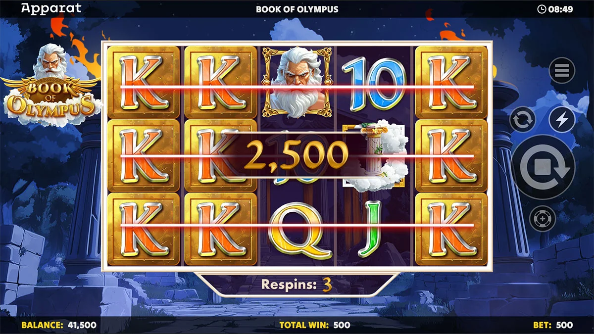 Book of Olympus Win