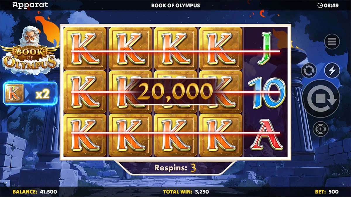 Book of Olympus Win2