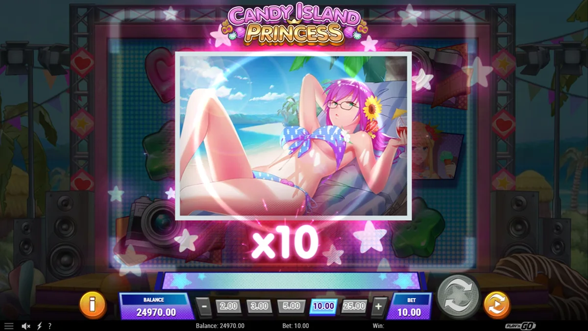 Candy Island Princess Slot Behind the Scenes Gameplay
