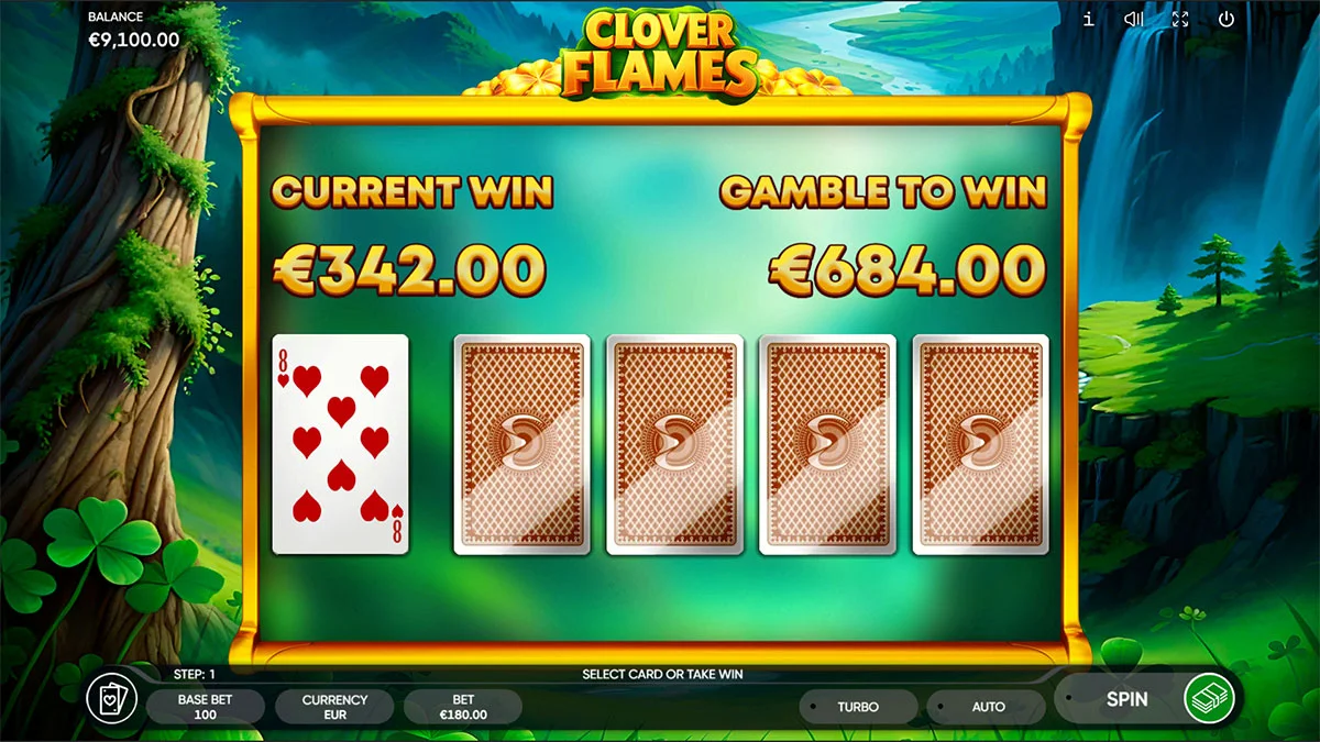 Clover Flames Gamble