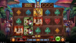 Court of Hearts Slot Base Gameplay
