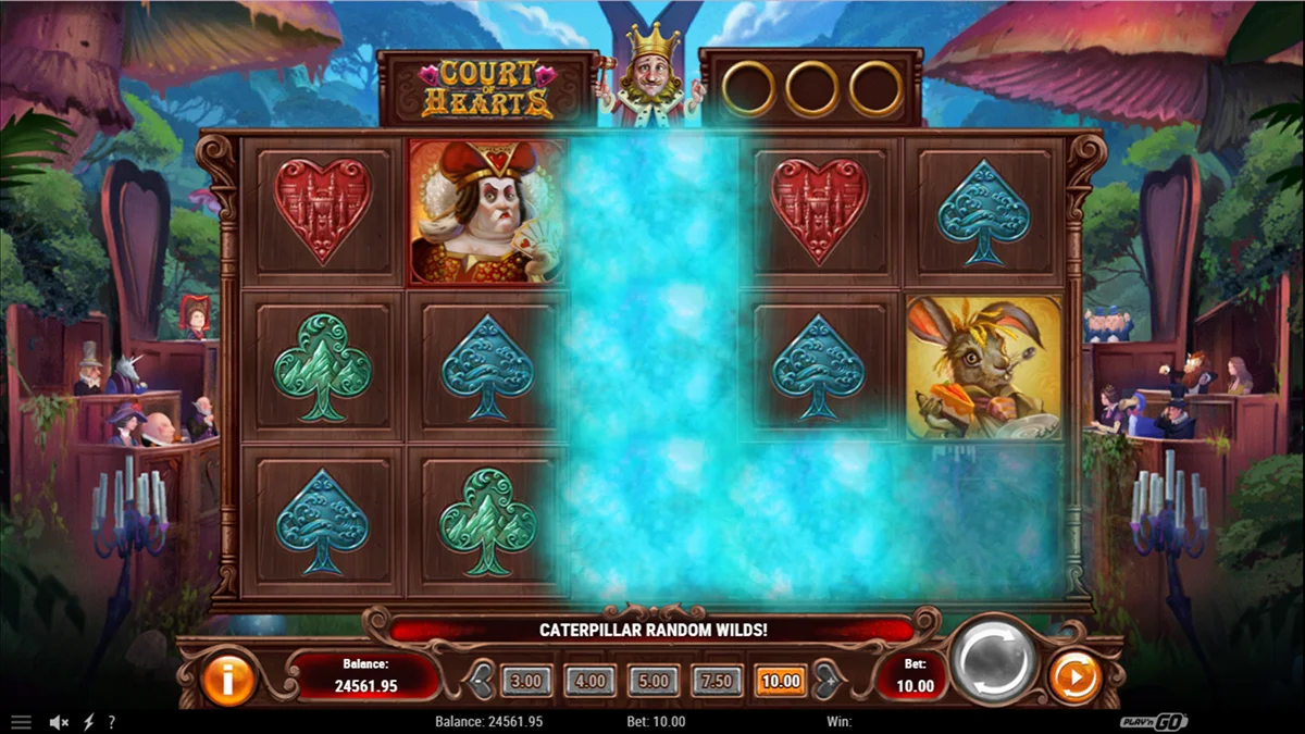 Court of Hearts Slot Bonus Feature