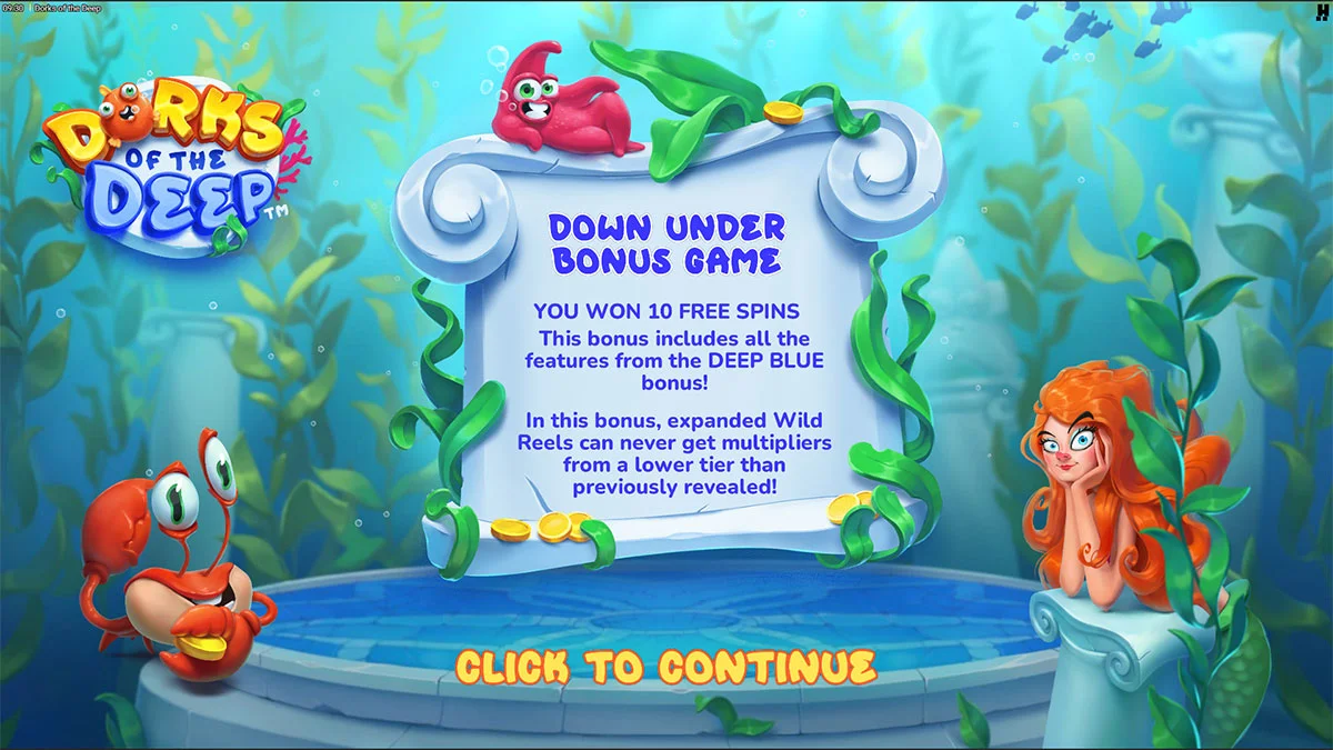 Dorks of the Deep FreeSpins
