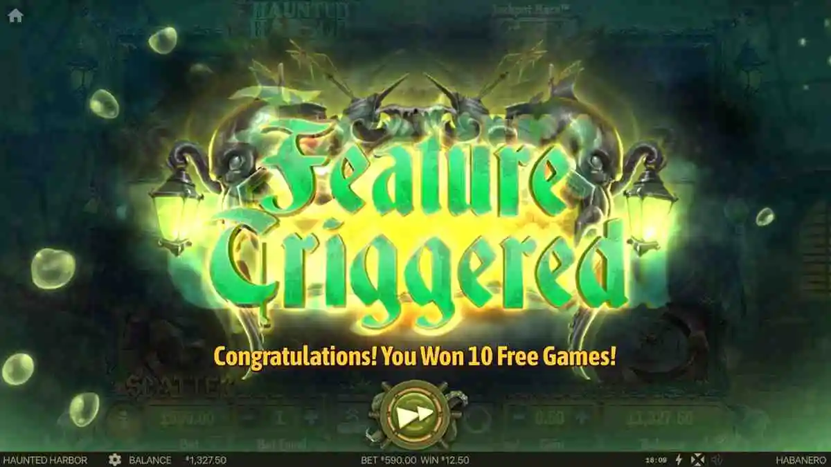 Haunted Harbor Free Spins Unlocked