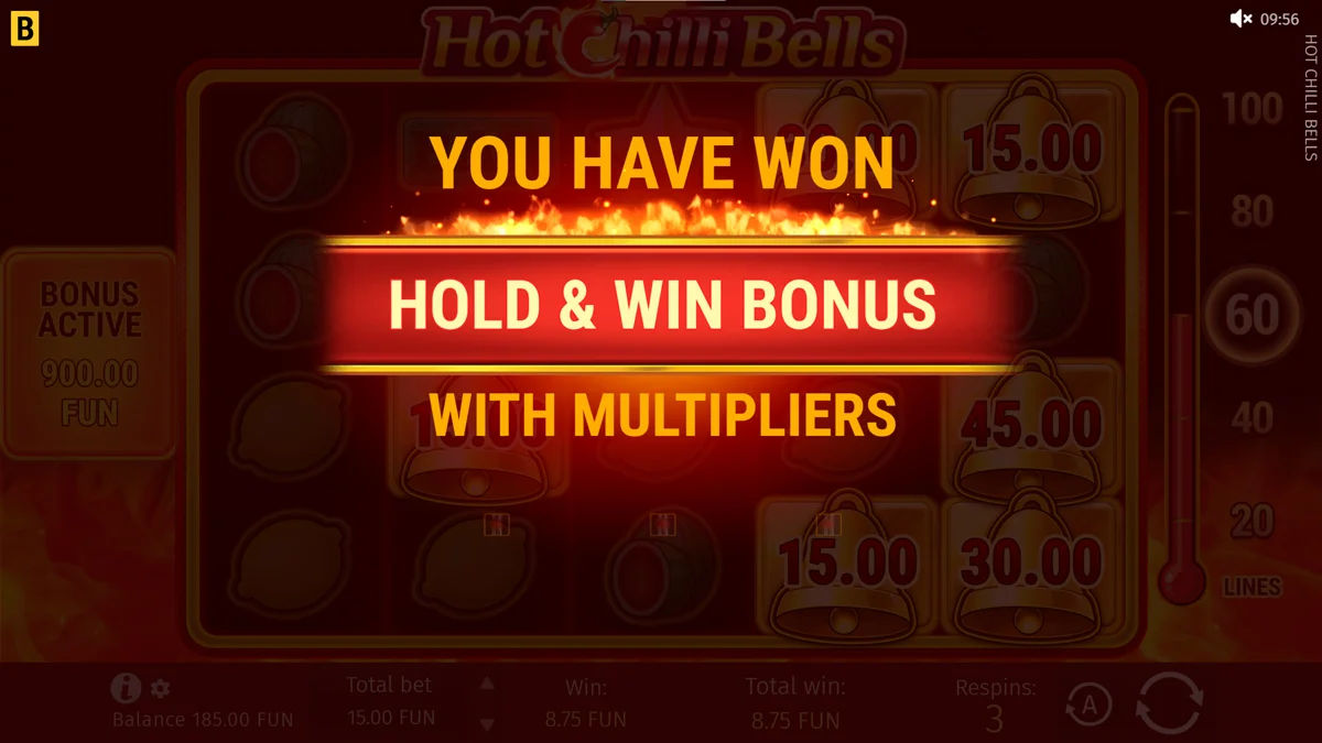 Hot Chilli Bells Bonus Round