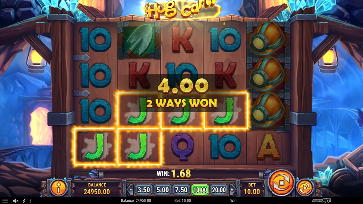 Hugo Carts Slot Winning Combination