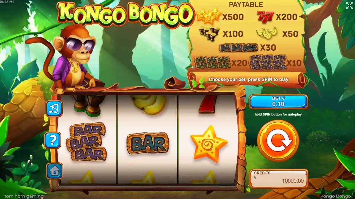 Kongo Bongo Base Gameplay