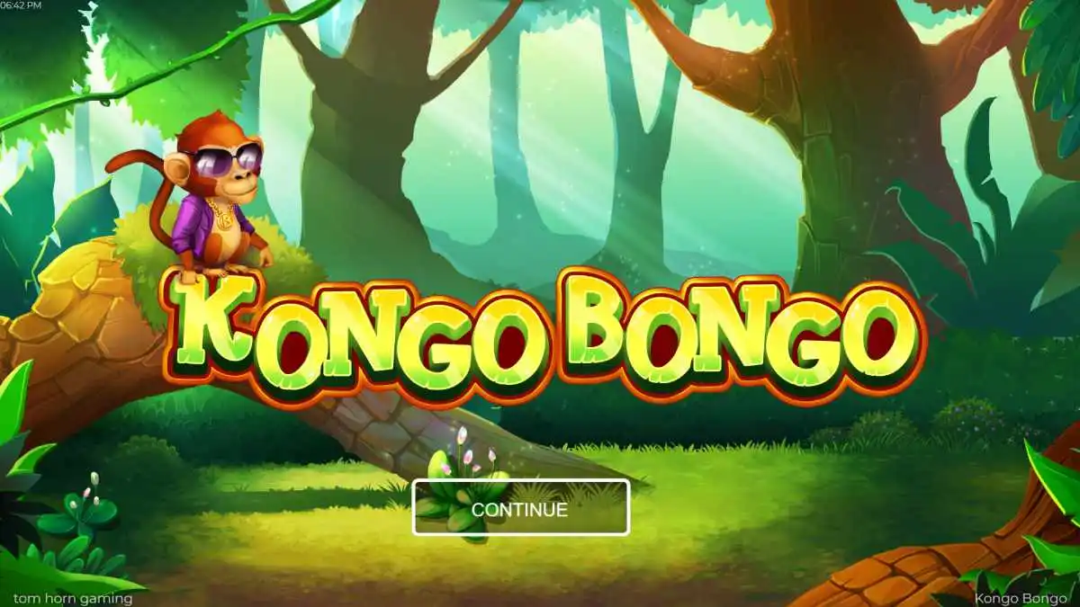 Kongo Bongo Starting Screen