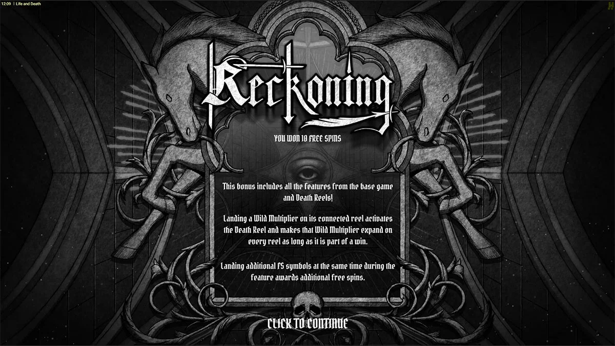 Life and Death Reckoning