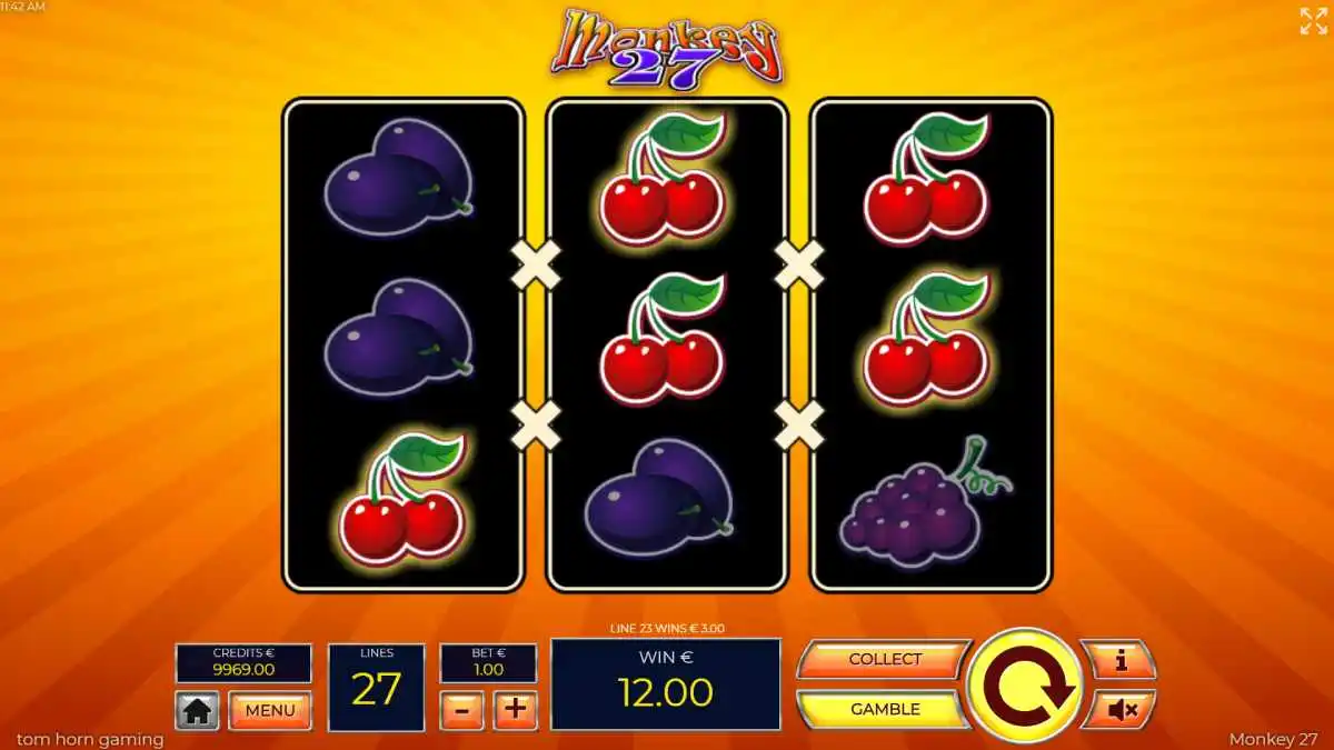 Monkey 27 Win Screen