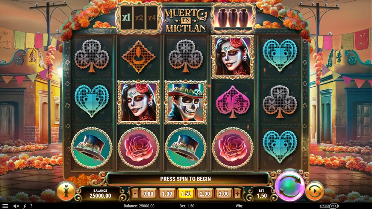 Muerto En Mictlan Slot Base Gameplay