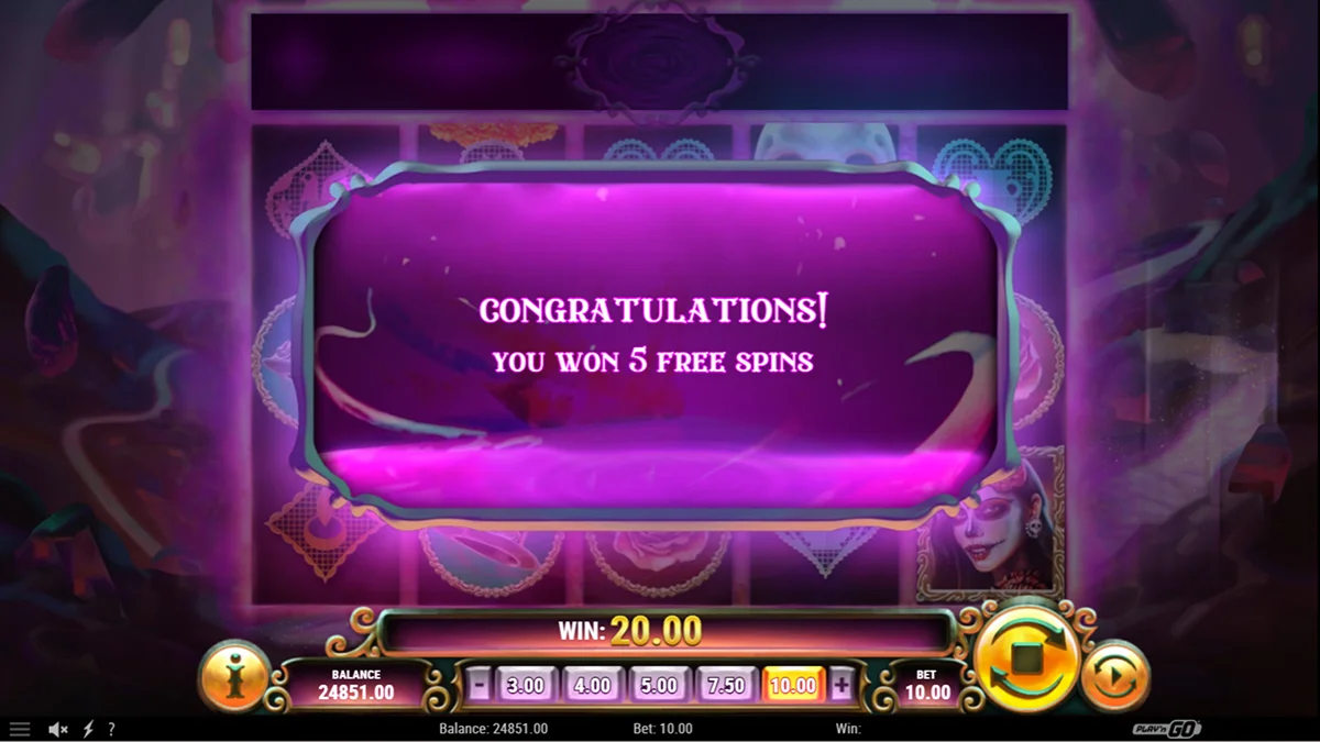 Muerto En Mictlan Slot Free Spins Round