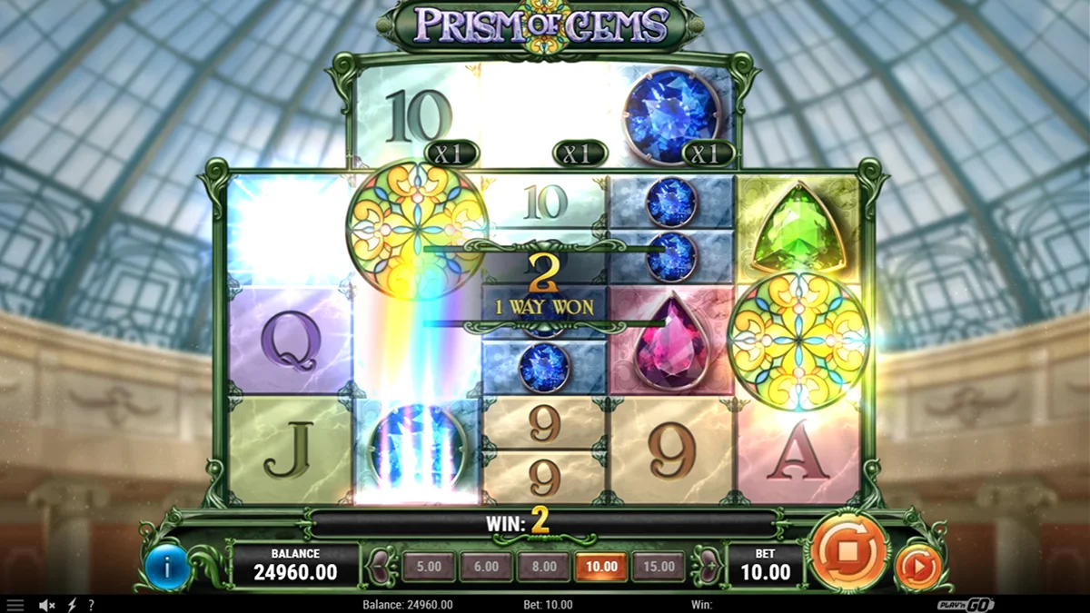 Prism of Gems Slot Winning Combination