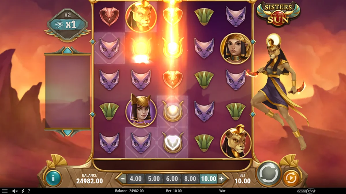 Sisters of the Sun Slot Bonus