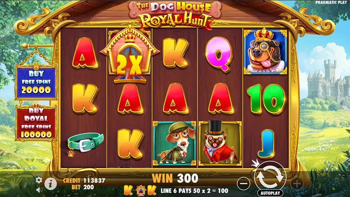 The Dog House – Royal Hunt Win