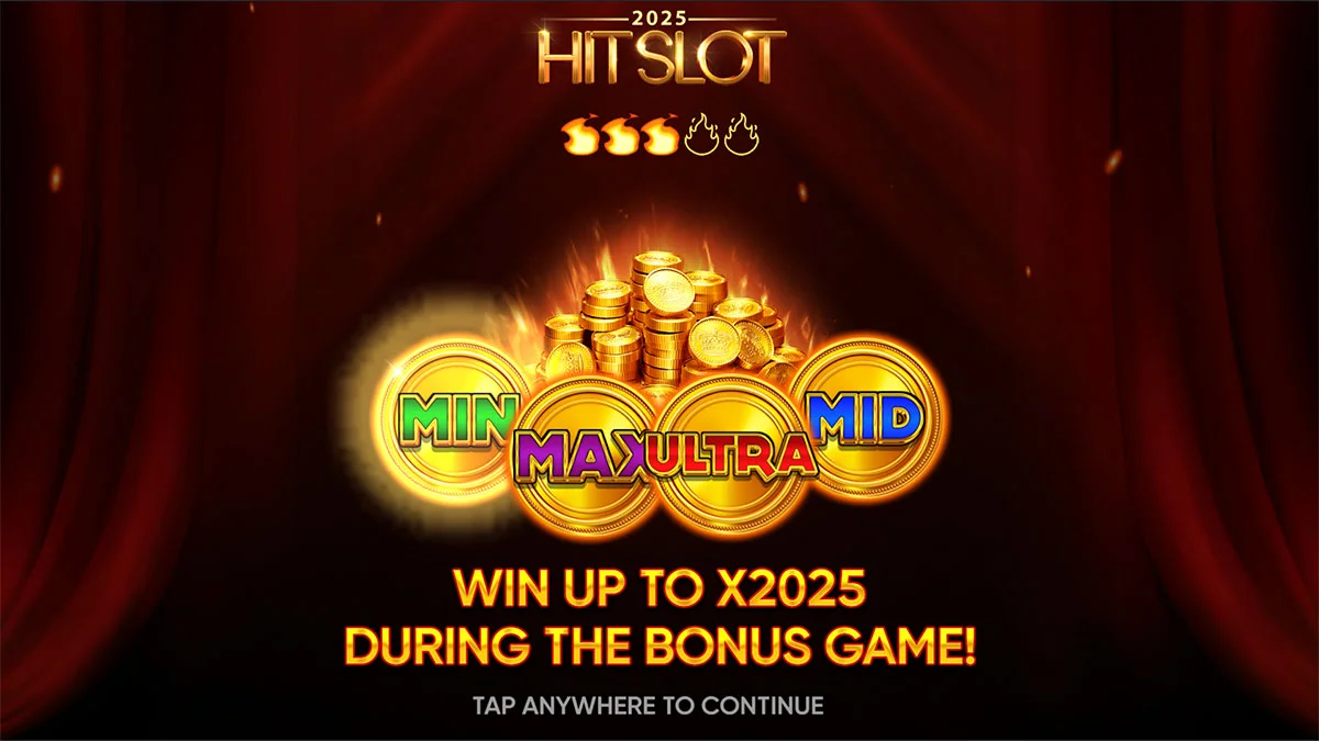 2025 Hit Slot Homescreen