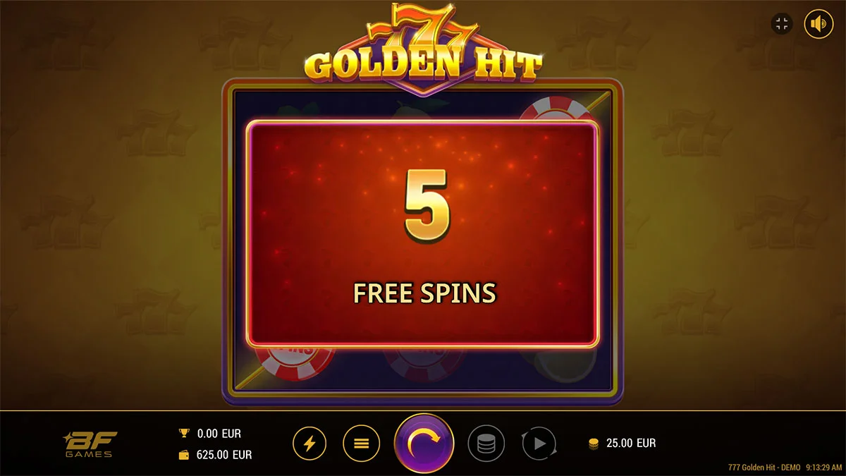 777 Golden Hit FreeSpins