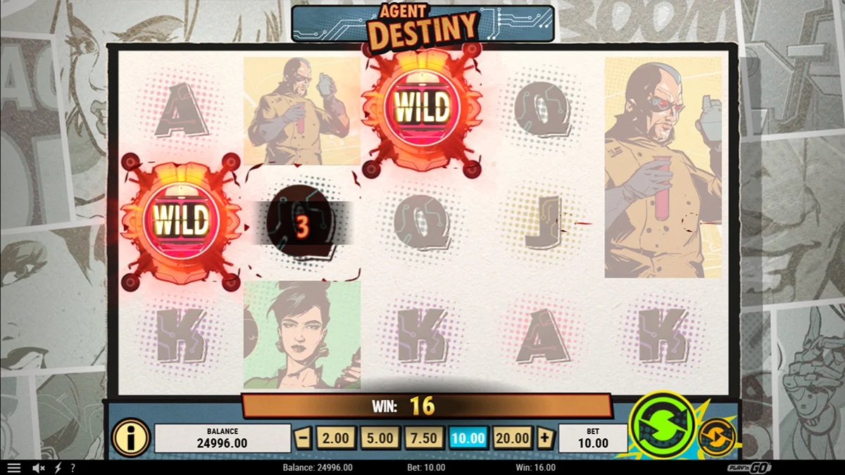 Agent Destiny Slot Winning Combination