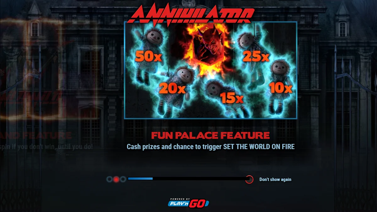 Annihilator Slot Home Screen