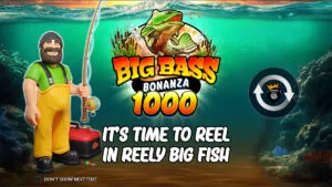 Big Bass Bonanza 1000 Homescreen