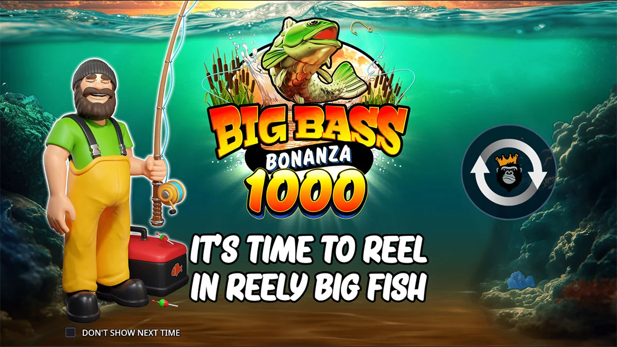 Big Bass Bonanza 1000 Homescreen