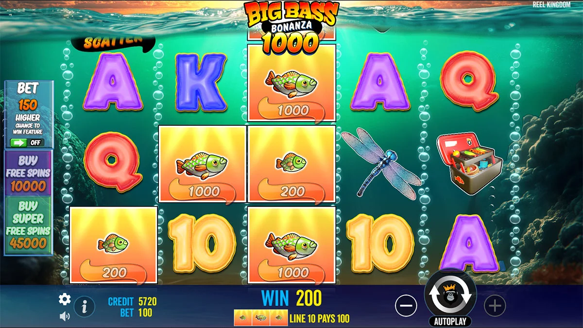 Big Bass Bonanza 1000 Win