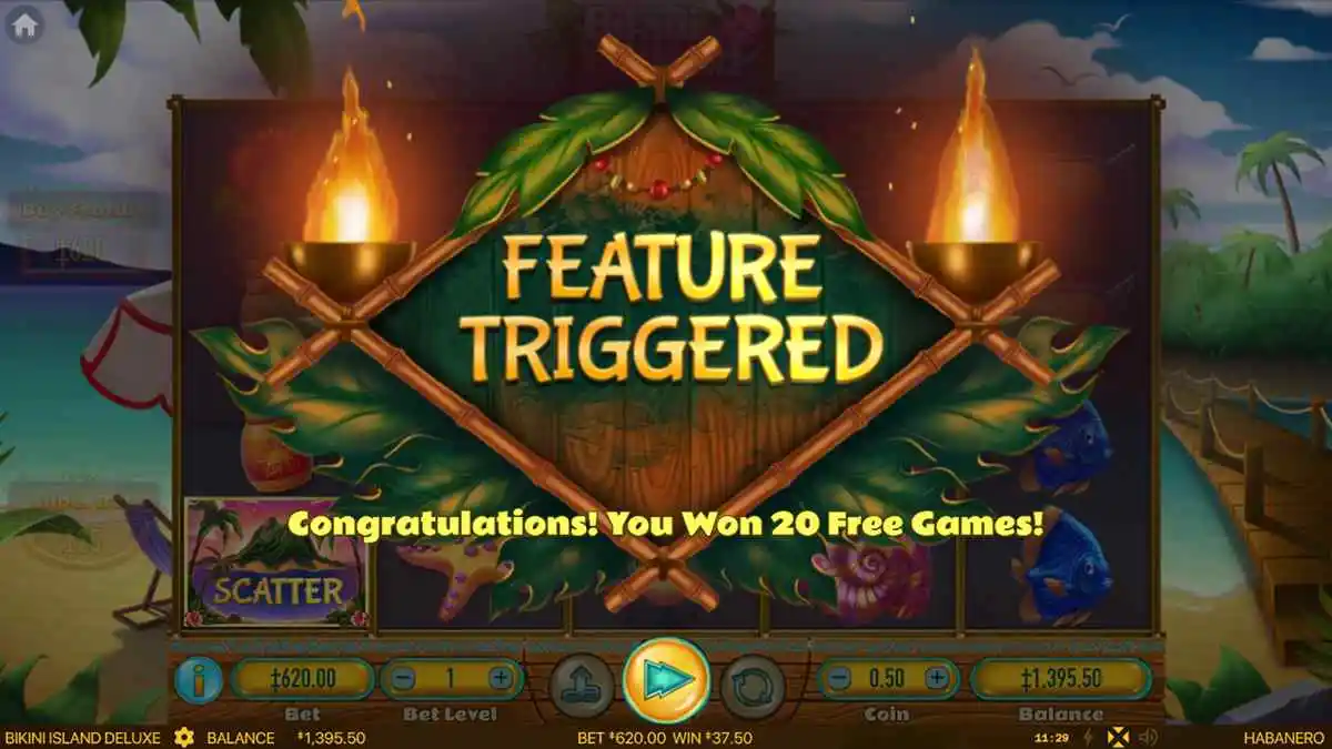 Bikini Island Deluxe Free Spins Launched