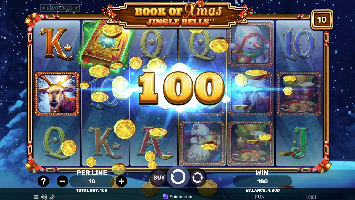 Book of Xmas Jingle Bells Win