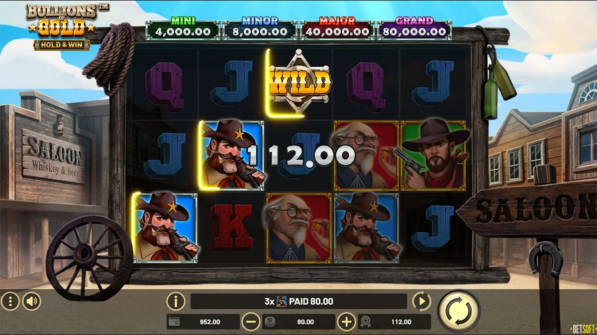 Bullions of Gold Win