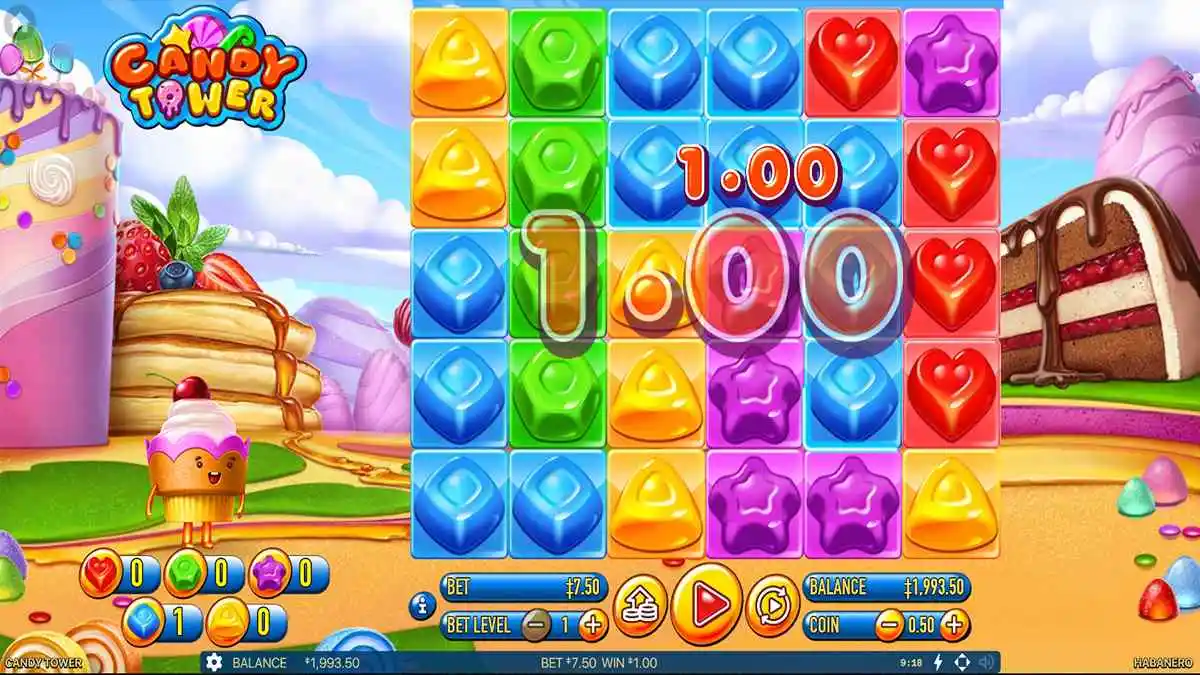 Candy Tower Regular Win